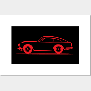 Aston Martin DB5 1962 Red Posters and Art